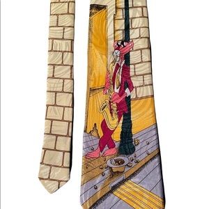 Pink Panther Silk Tie
